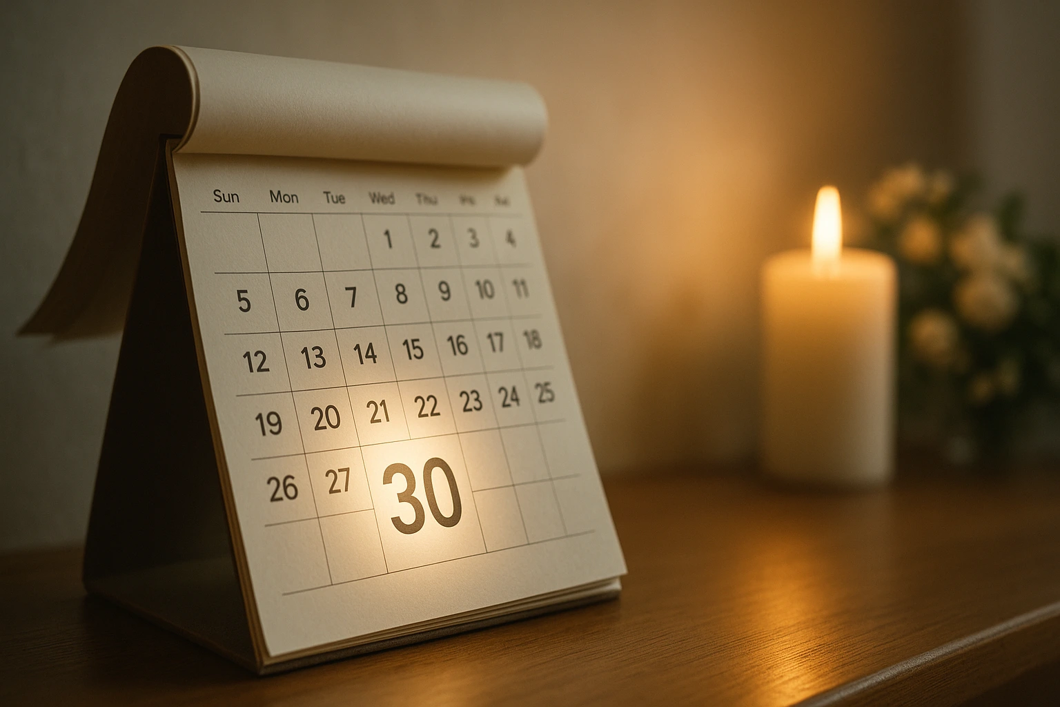O significado dos 30 dias após a morte