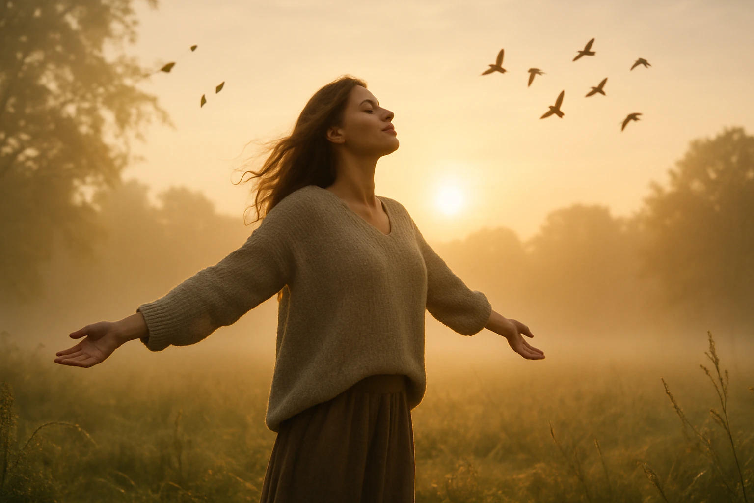 A dança silenciosa entre alma e natureza