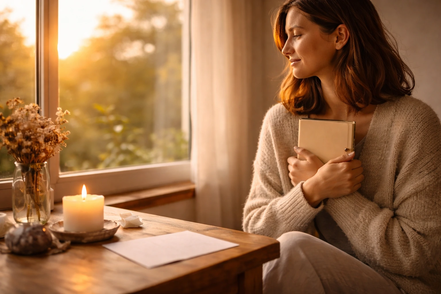 Ritual de gratidão e encerramento de ciclos