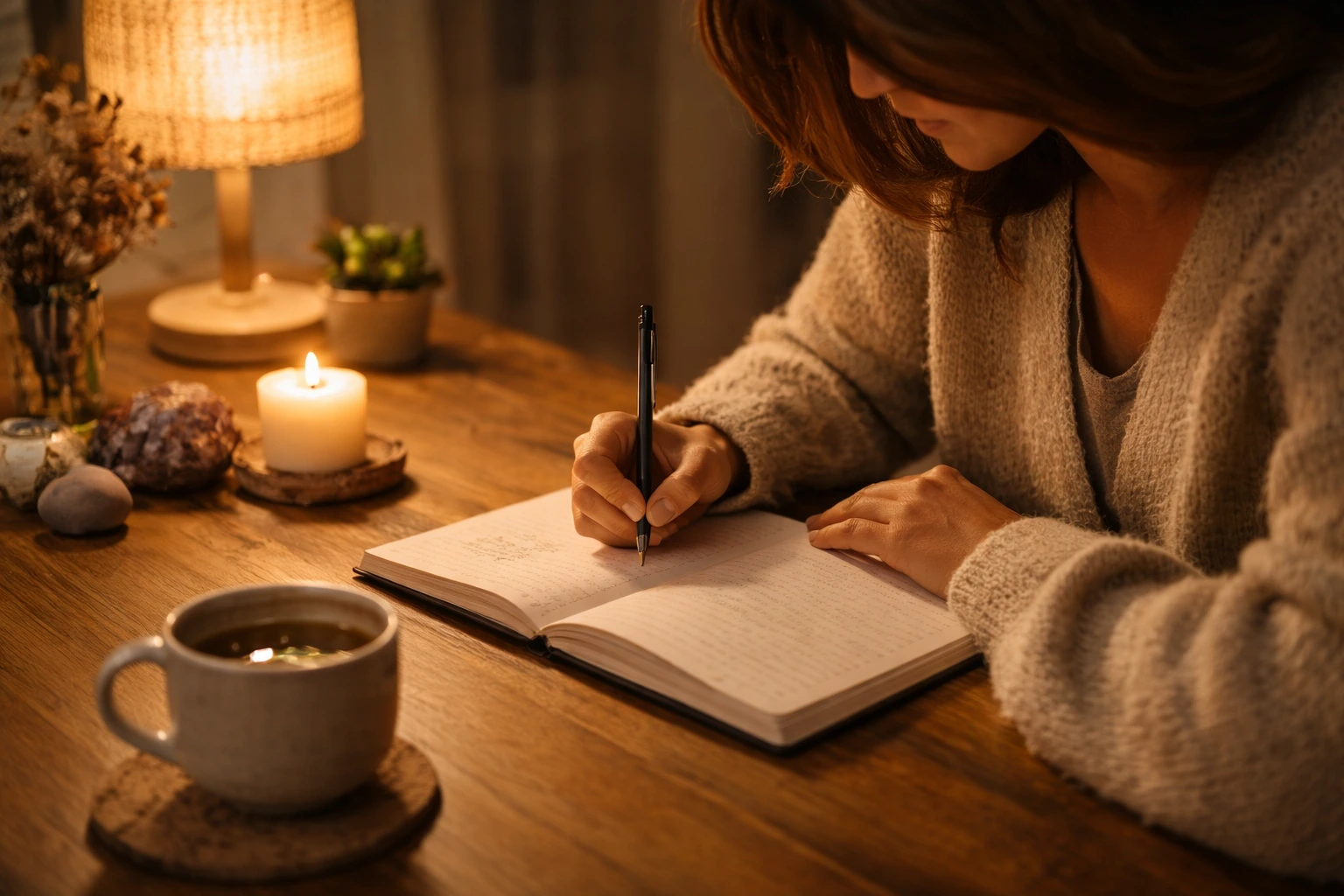 Ritual semanal de organização emocional