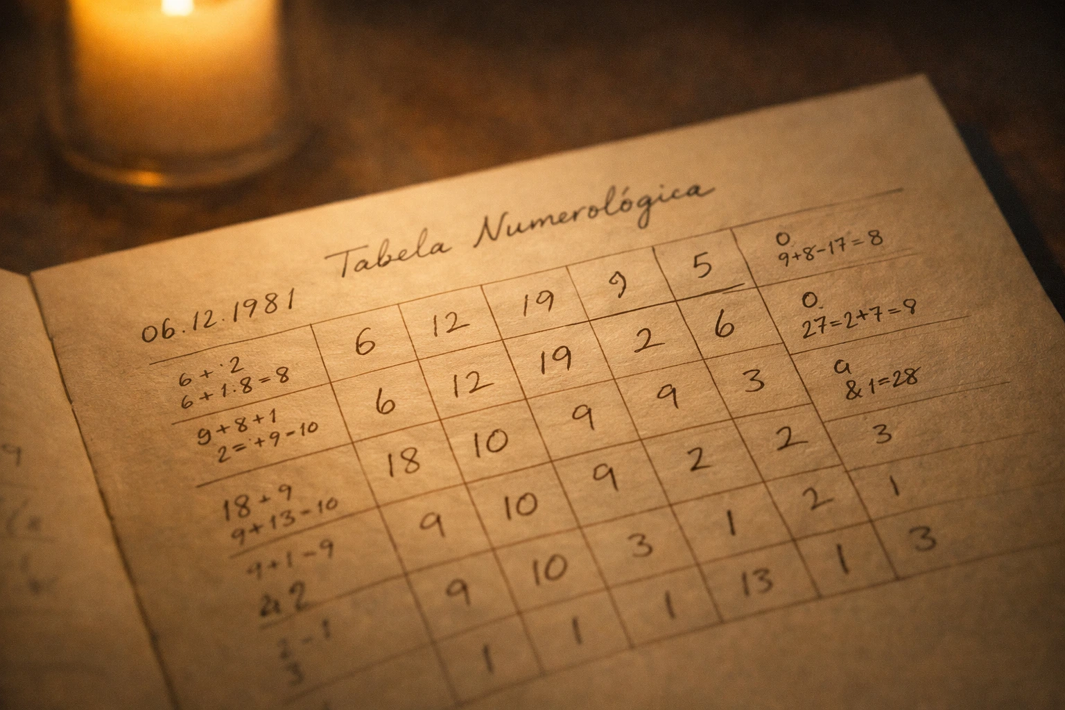 O que a numerologia diz sobre vidas passadas