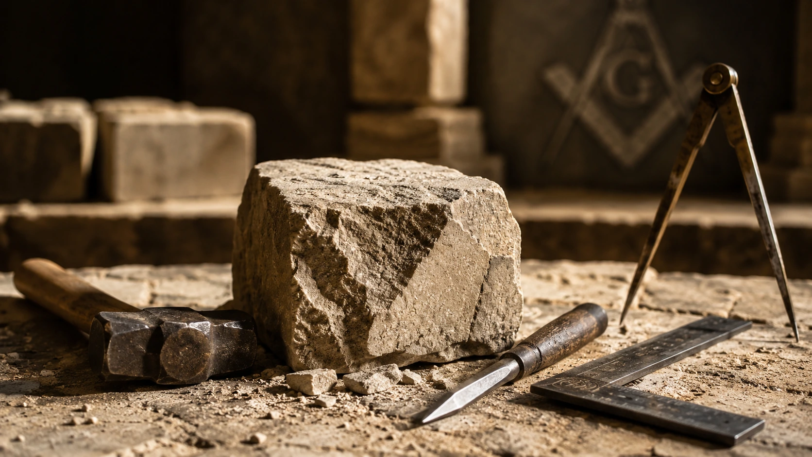 Da pedra ao simbolismo o significado da palavra maçom